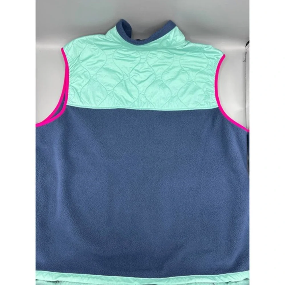 NEW The North Face Men's The Royal Arch Fleece Vest Blue‎ / Green 2XL MSRP $149